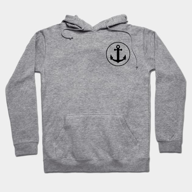 Anchor Hoodie by ArtbyCorey